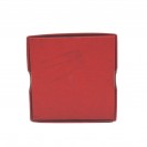 Red gilded rose satin lining jewelry jewelry hat box