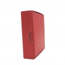 Red gilded rose satin lining jewelry jewelry hat box
